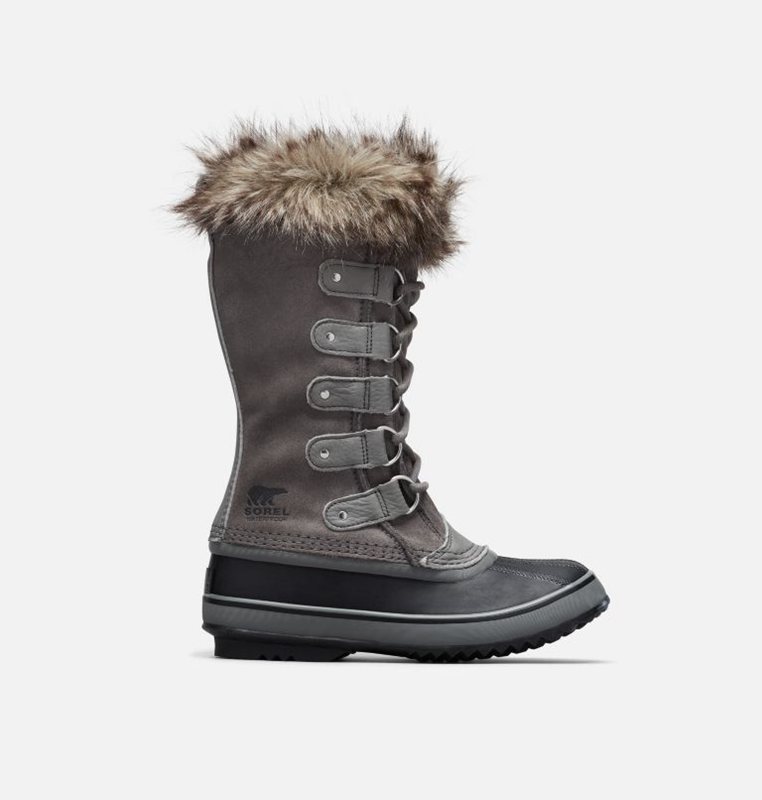 Womens Snow Boots Grey/Black - Sorel Joan of Arctic™ Low - 241096-WMN